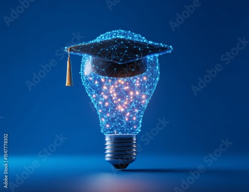 Illuminating Ideas Education and Innovation Concept