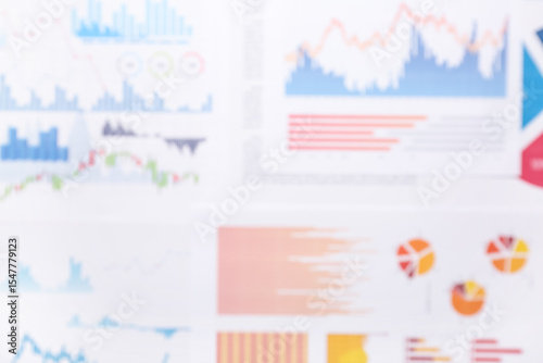 Many business graphics and ...