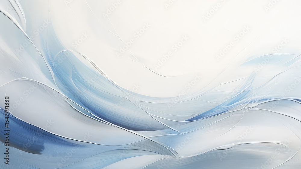 Naklejka premium abstract silver brush stroke