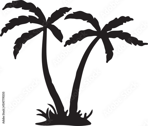 palm tree vector illustration