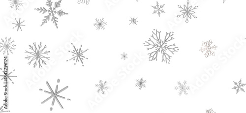 Snowflakes and bokeh lights...