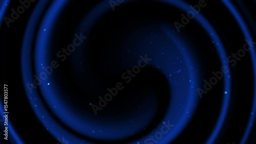 Blue swirling vortex background animation with sparkles and smooth motion, perfect for intros video and captivating digital art projects.

