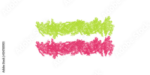 Vibrant Lime and Crimson Abstract Brushstrokes: A Striking Design Element