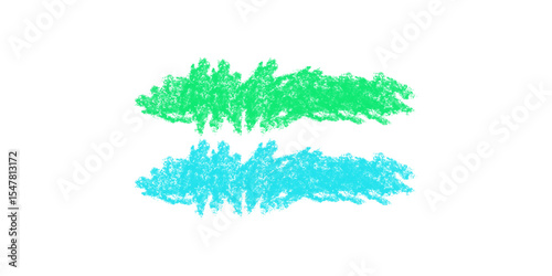 Vibrant Green and Cyan Abstract Paint Splatter: Background Texture for Design Projects