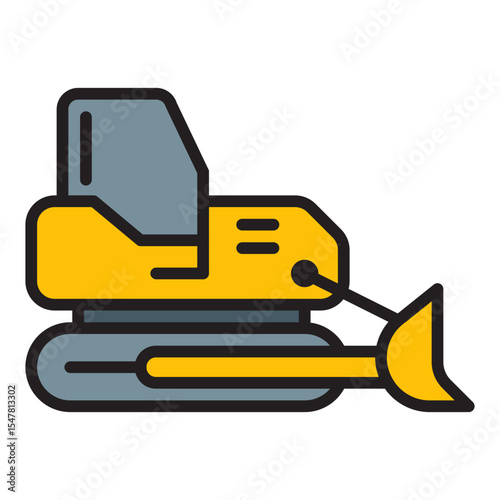 Bulldozer Icon