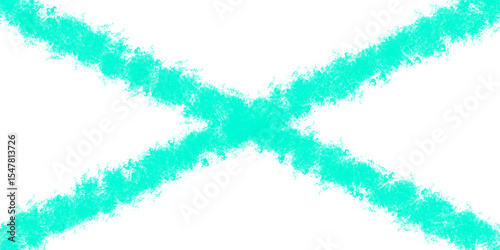 Aqua Brushstrokes: Abstract X Design for Backgrounds and Textures