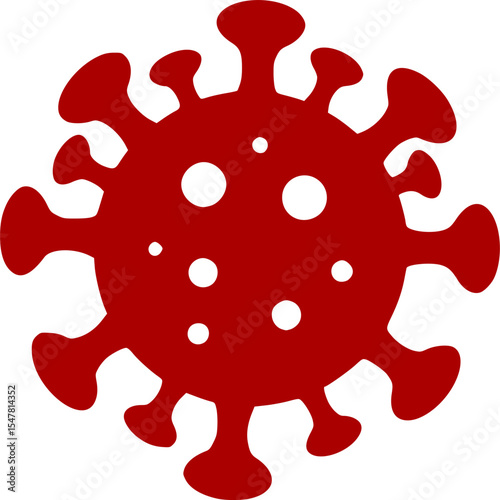 virus icon vector illustration
