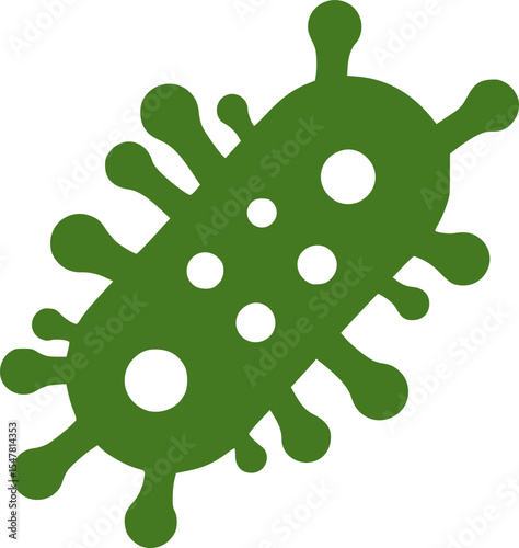 virus icon vector illustration
