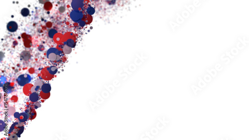 stars confetti on american ...