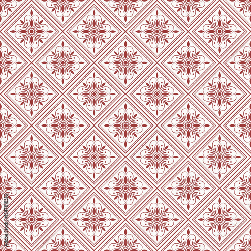 seamless geometric ornamental vector pattern. abstract background