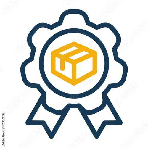 Premium Quality Award Icon Outline Color Style for Best Seller Products.