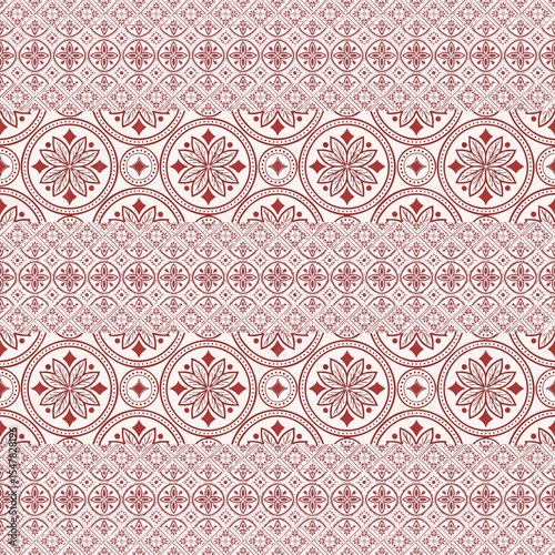 seamless geometric ornamental vector pattern. abstract background