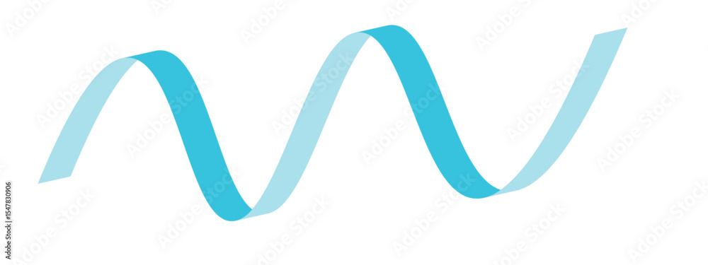 Blue flat ribbons isolated on white background. Ribbon banner vector illustration. Holiday lace. Blue flat ribbons isolated on white background. Ribbon banner vector illustration. Holiday lace.