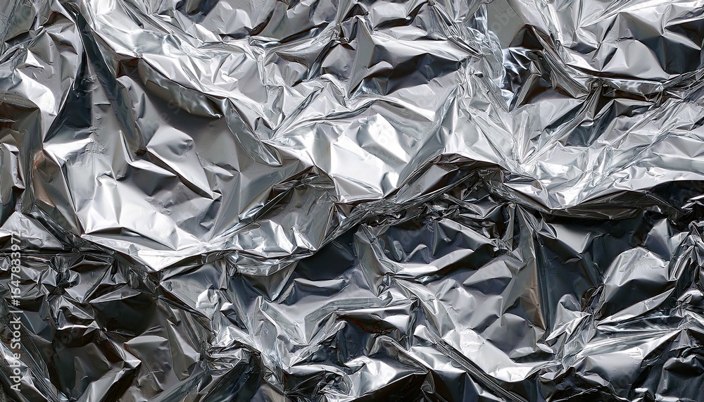 texture of crumpled aluminum foil as background texture of crumpled aluminum foil as background