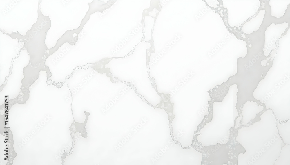 Obraz premium White Stone Texture with Veins Abstract Background