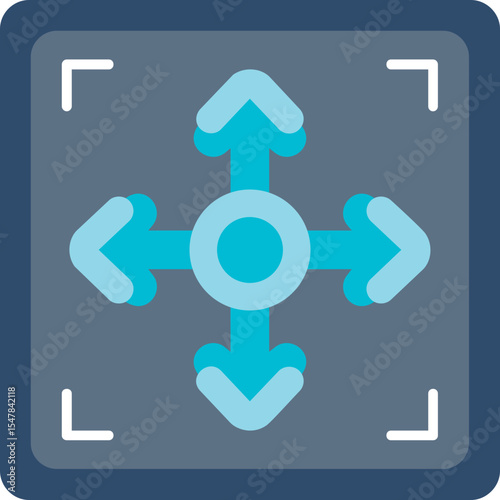 Four Arrow Icon