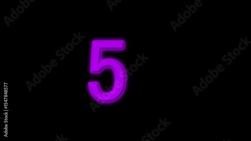 time, countdown, sign, clock, 11 second, modern, concept  black background..