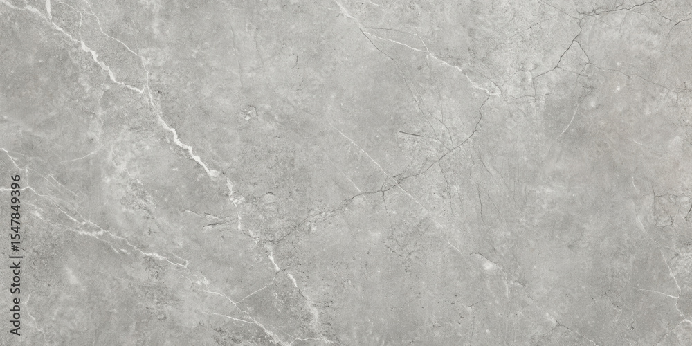 Naklejka premium Light gray marble texture with subtle veins and patterns. Ideal for backgrounds or surfaces.