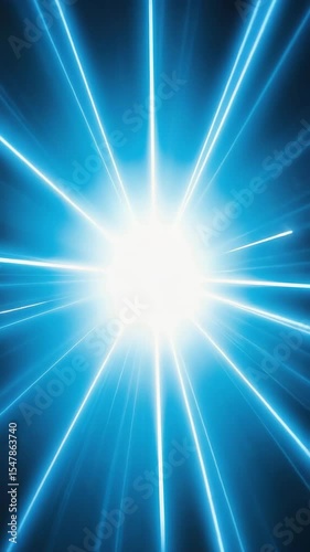 ray speed dynamic move blue color digital background vertical video motion
