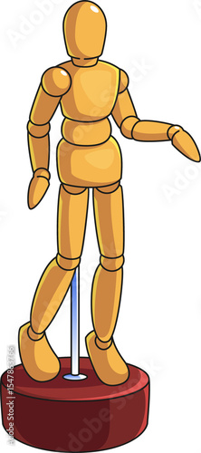 Wooden Mannequin