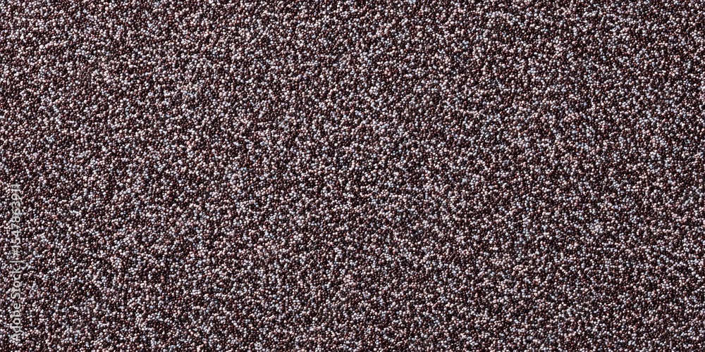 Fototapeta premium Detailed texture of brown speckled carpet surface with close-up view