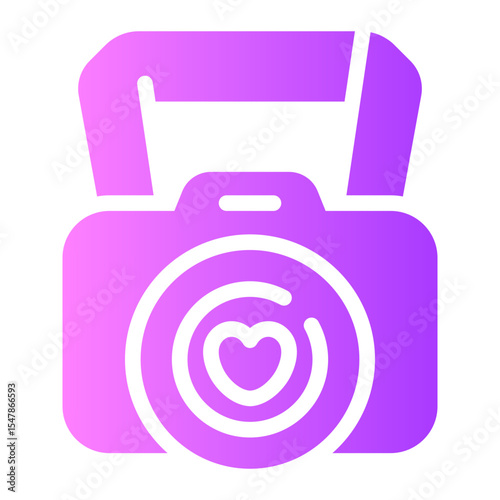 camera gradient icon