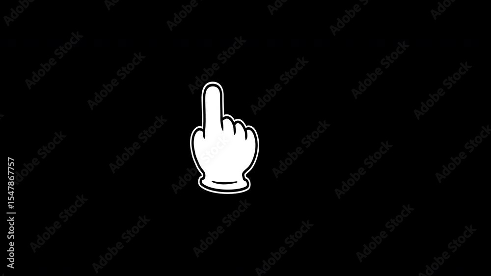 Swipe gesture Transparent Background Apple ProRes 4444