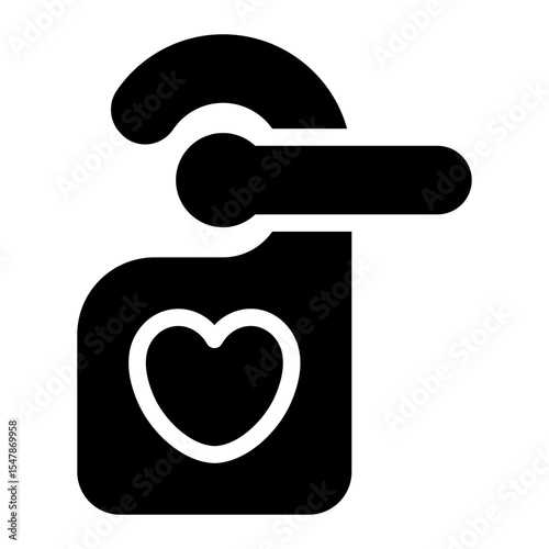 door knob glyph icon