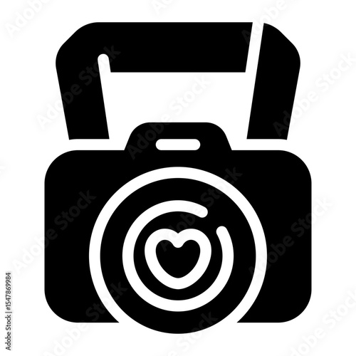 camera glyph icon