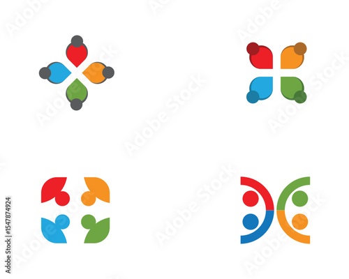 community care Logo template vector