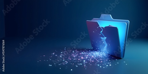 Corrupted Digital Folder with Data Leak