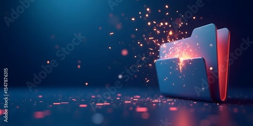 Corrupted Digital Folder with Data Leak
