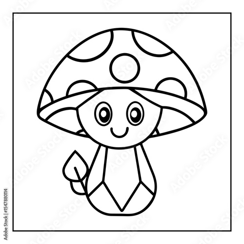 vector illustration of a coloring page