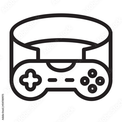 Metaverse Gaming Icon