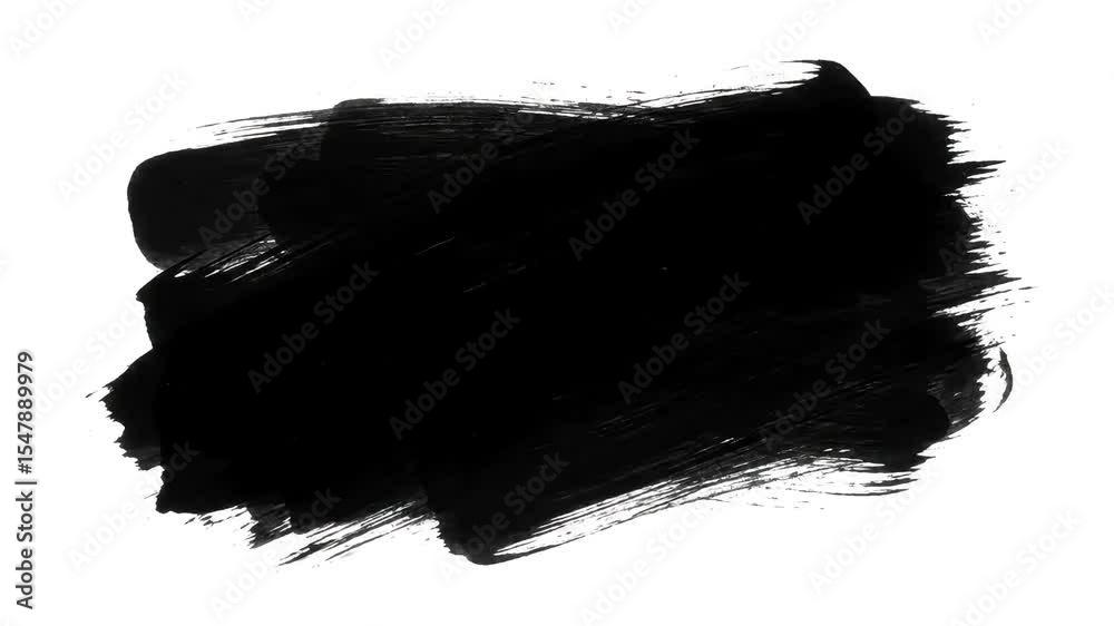 Abstract organic shape silhouette graphic element isolated on white background with ample copy space a conceptual design component for creative projects
