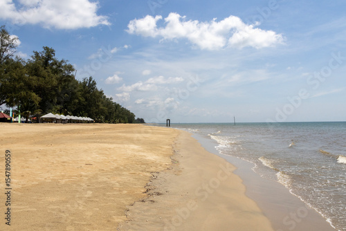 Hiburan Beach in Kuala Rompin, Malaysia