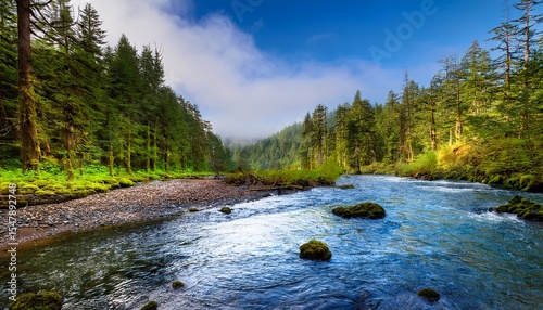 north umpqua river in umpqua national forest
