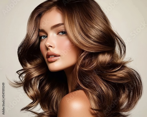 Transform your hair with a voluminous blow-out.