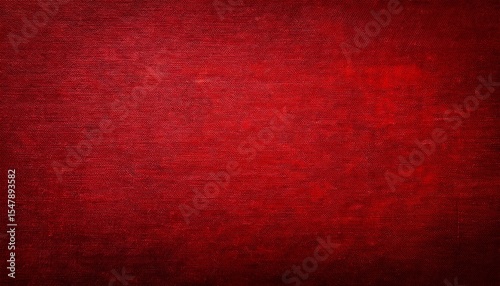 grungy red canvas background or texture