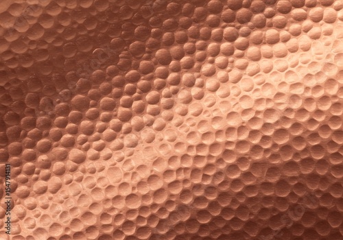Textured Copper Metal Background Hammered Copper Surface Design