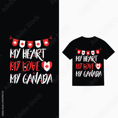 Canada dat T Shirt design vector