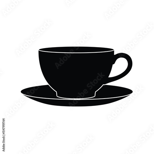 coffee cup isolated on white