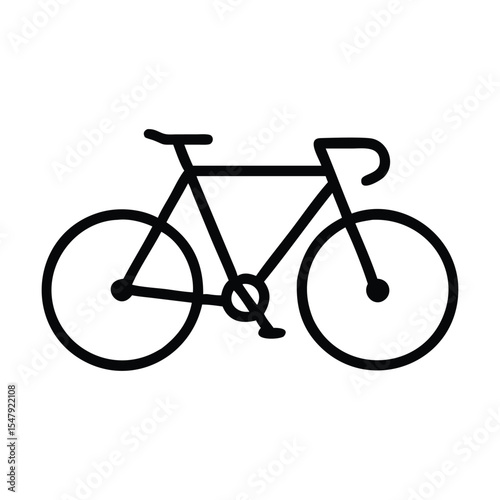 Bicycle Accident Vector Design