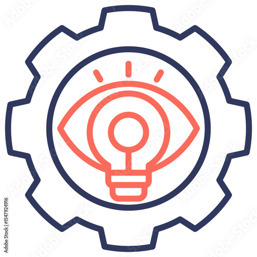 Vision Dual Tone Icon