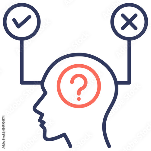 Hypothesis Dual Tone Icon