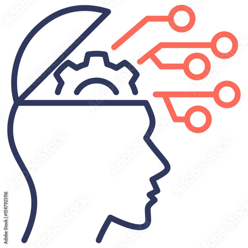 Critical Thinking Dual Tone Icon