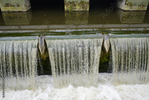 Leine waterfall, water, city, transport, nature, river, Leine, Lower Saxony, rapids, Friederikenbrücke, Hanover, Germany, guentermanaus, technology, 