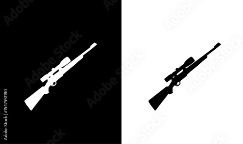 sniper silhouette vector illustration, gun silhouette, silhouette of gun illustration vector, gun, sniper, machine gun silhouette illustration vector, machine gun, silhouette, silhouettes, black, art,
