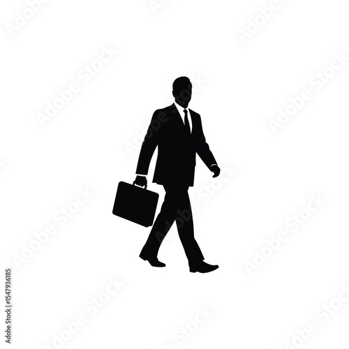 businessman with briefcase