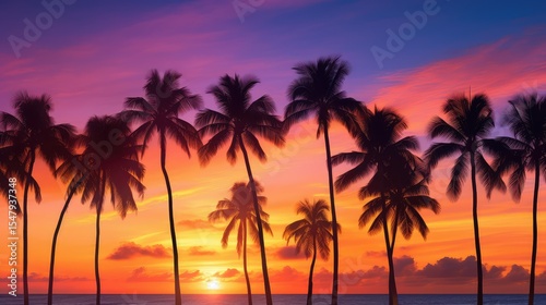 breathtaking miami beach ocean palm tree